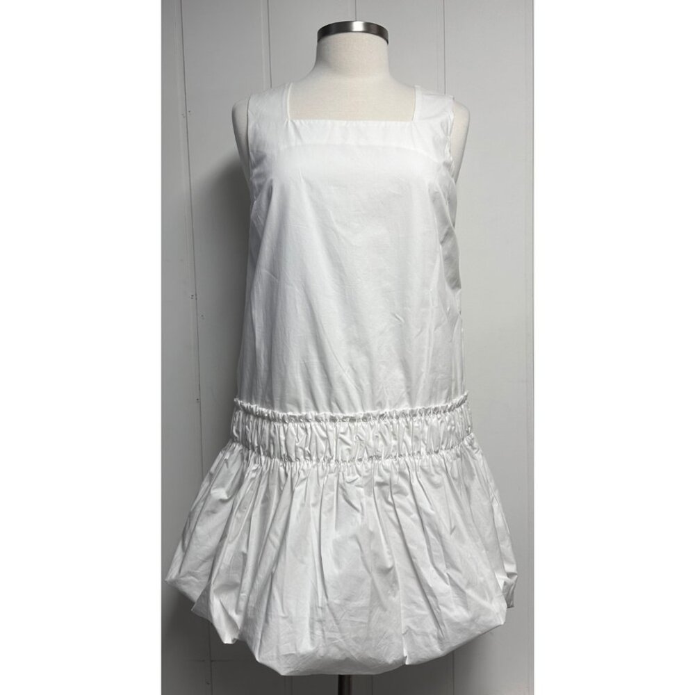 Shirring Detailed Sleeveless Dress